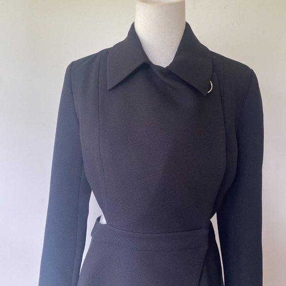 Misha Collection Open Back Jacket Blazer Black - Picture 3 of 11